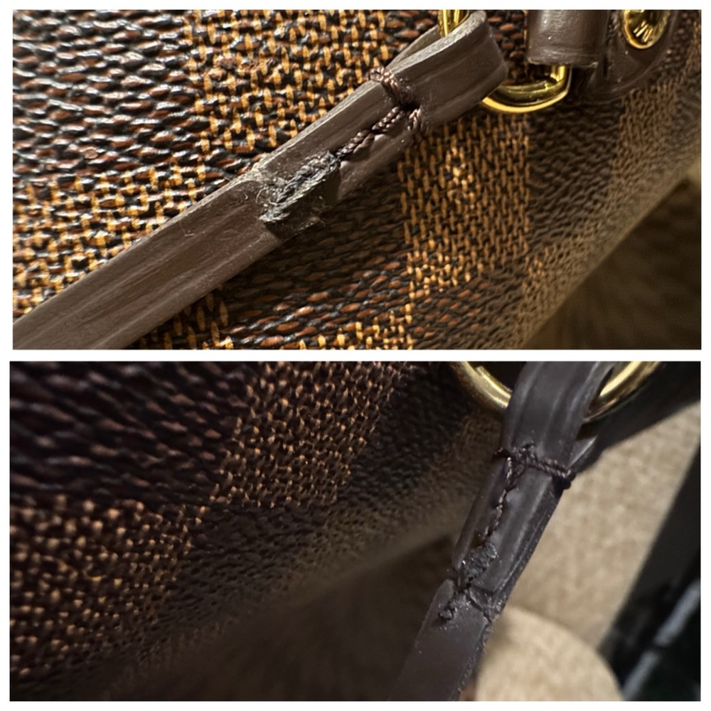 ⭐️ AUTHENTIC LV LOUIS VUITTON NEVERFULL GM DAMIER EBENE SHOULDER BAG ⭐️ - Picture 8 of 13